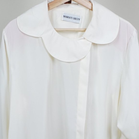 Vintage Margot Green Blouse - Picture 3 of 7